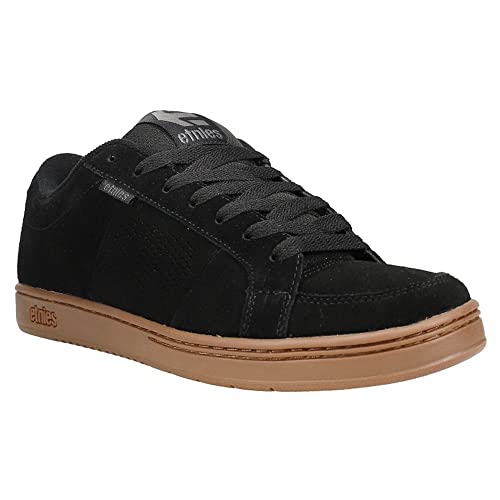 Etnies mens Kingpin Skate Shoe, Black/Dark Grey/Gum, 10 US - Thumbnail 2