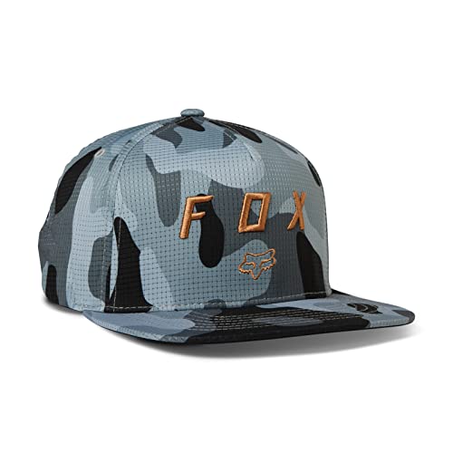 Preisvergleich Produktbild Fox Racing Herren Vzns Camo Tech Snapback Mütze, Schwarz Camo, EinheitsgröÃe