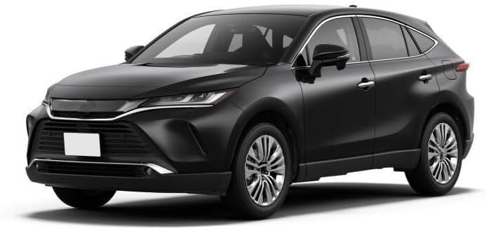 Protector de parachoques de coche para Toyota Harrier 2022 2023 placa externa de maletero 4