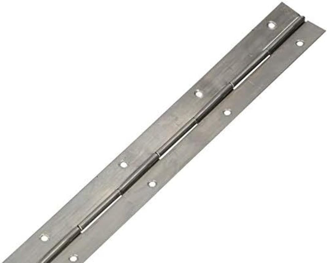 KOTARBAU Piano Hinge 400/31 mm Without Coating Separable/Cuttable Hinge Shortenable Stable Weld-On Hinge Furniture Hinge