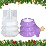 Form für Vase, Weihnachtsbaum, Silikonformen zum Gießen, dekorative Betonmodelle, für Zement, Gips, Lehrer, Kunst, Hobbys und Bastelarbeiten