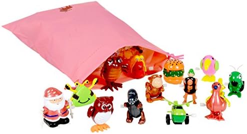 Nunki Toy Wind Up Toy,28 Pack Assorted Clockwork Toy Set, Wind Up Animal Party Favors Toy Great Gift for Boys Girls Kids Toddlers(Contents and Color May Vary)