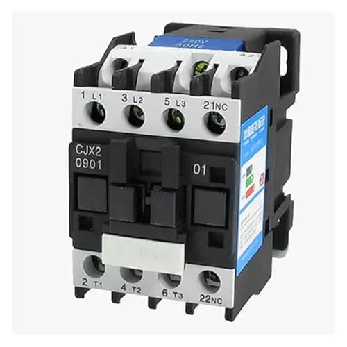 Contacteur 3 pôles CJX2-0901 protection 660V coupure NC pour moteur 20A