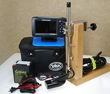 Amazon Lowrance ロランス 日本語版 Gps魚探 Hook Reveal 5 ４周波hdi振動子 レンタルボートパーフェクトセット Lowrance 魚群探知機