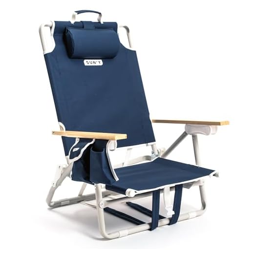 Eco-Friendly Beach Chair Backpack with Accessories