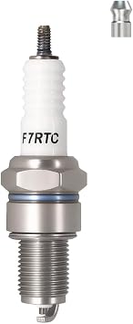 TORCH F7RTC Spark Plug Repalce for NGK 5534/BPR7ES V-line-19, for BOS CH 7992/WR5DC 4038/WR5DP, for Cham pion 332/RN7YC 415/RN9YC 818/RN2C, for DEN SO W22EPR-U/3088, for AC Delco R41CXLS, OEM