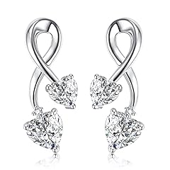 Rhodium Plated-White Cz