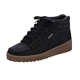 Talon Compensé Mephisto - Baskets Montantes Laurie Noires - Noir - 35-2.5