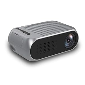 FHJZXDGHNXFGH YG320 High Definition 1080 P Draagbare LED Projector Mini Thuisgebruik Projector Met Speaker Goed voor…