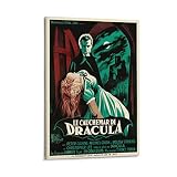 Dracula 1931 Horror Movie Posters Vintage Art Print Poster Souvenirs Halloween Decorations Canvas Wa