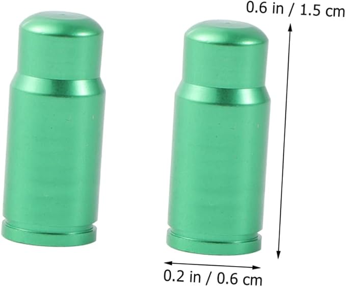 Tapones para válvulas de bicicleta 5 pcs LIFKOME verde miniatura 6