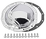JEGS Chrome Differential Cover | For GM 8.875” 12-Bolt Car Differentials | 1 Per Package | Includes Gasket And Bolts | Fits 1965-1972 Chevy, Buick, Olds & Pontiac Passenger Cars