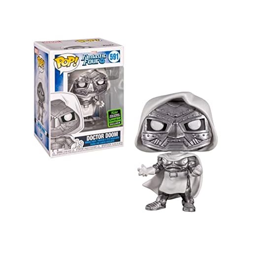 POP Figura Marvel Los 4 Fantasticos Doctor Doom Exclusive