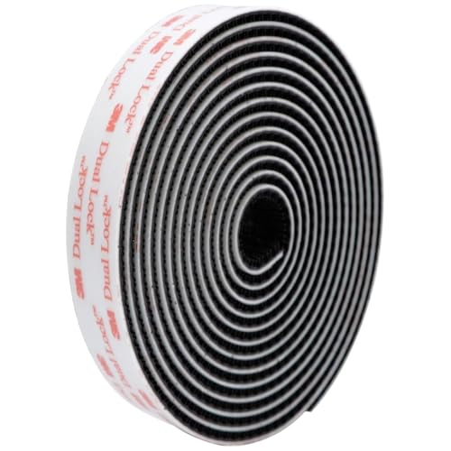Nastro adesivo Dual Lock da 2 metri, sottile, extra forte, ad alte prestazioni, impermeabile, rimovibile, richiudibile, nastro di montaggio realizzato con SJ3550