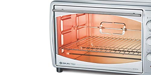 Image of Bajaj Majesty 4500 TMCSS 45-Litre Oven Toaster Grill (Silver)