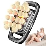 KOOTLEE 20-Head Deep Tissue Massage Gun, Quiet Percussion Back & Neck Massager with 3 Modes & 30 Intensity Levels, Handheld Muscle Massager for Shoulders, Legs, Waist & Full Body Pain Relief