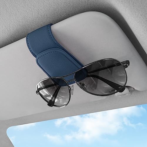 Sunglasses Holders for Car Visor,Car Glasses Holder Leather