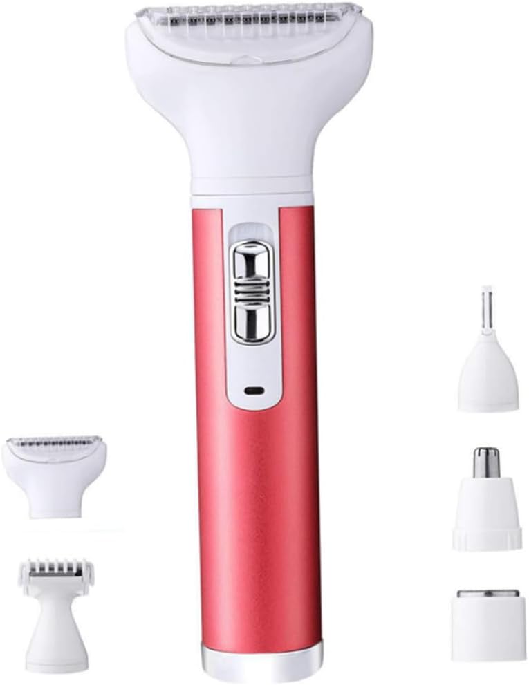 NOLITOY 1set USB Rechargeable Hair Remover for Women Multi-Function Shaving and Trimming Kit Compact and Lightweight for Eyebrows Facial Hair and Bikini Line and Materials Elegant