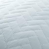 Linen Market Trapunta King Jacobean Duskblue – Copriletto Lungo Con Volant - 4