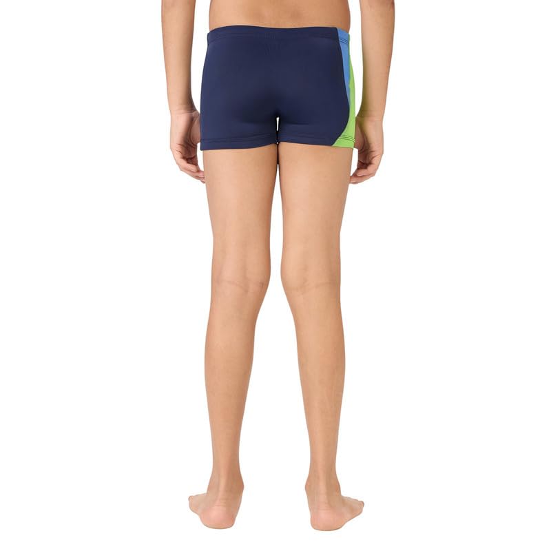 Black Panther Boys Swim Brief | Quick Drying Swim Shorts for Boys | Stretchable Swimwear Shorts | Regular Fit Swimming Brief for Kids | Navy - XL 2