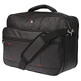 Christian Wippermann Flugbegleiter Umhängetasche Arbeitstasche Herrentasche Schwarz im Querformat