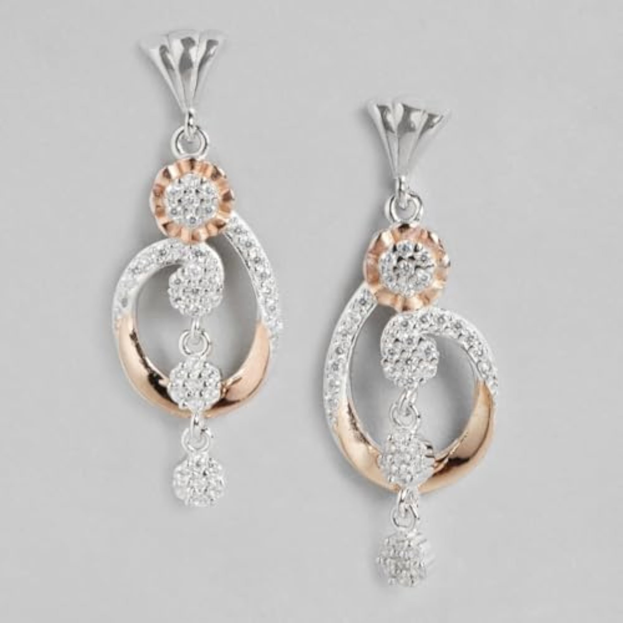 Women's 925 Sterling Silver Unique Multitone Jewellery Set, Gift for Girls