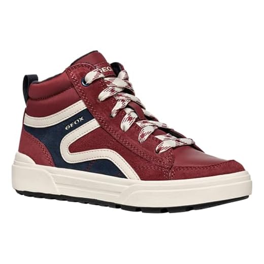 Geox J WEEMBLE Boy A, Zapatillas, Red, 29 EU