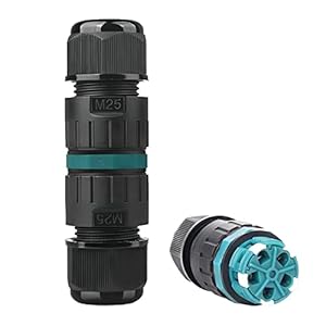 KLJ P25 Wasserdichter Kabelverbinder 5-polig 1Stck
