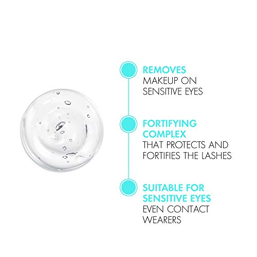 Vichy, Pureté Thermale, Démaquillant Apaisant Yeux Sensibles, Enrichi en Extrait de Bleuet Apaisant et Hydratant, Démaquille en Douceur Cils et Paupières, 100 ml (Lot de 2)