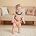 Socutebabe My First Halloween Baby Girl Outfit Infant Stripe Bubble Romper Pumpkin Embroidery Jumpsuit Cute Summer Fall Clothes (pumpkin-orange, 0-3 Months)