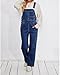 Vetinee Cute Jumpsuit - Baggy Denim Overalls for Women - Casual Medium Fit - Sizes 8 & 10