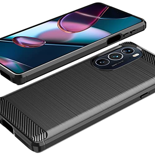 Osophter for Motorola Edge Plus 2022 Case,Moto Edge Plus 2022 Case Shock-Absorption Flexible TPU Rubber Protective Cell Phone Cover for Motorola Edge Plus 5G UW 2022(Black) by Osophter - Image 5