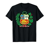 Peru Shirt Peruvian Escudo Coat of Arms Men Women Soccer T-Shirt