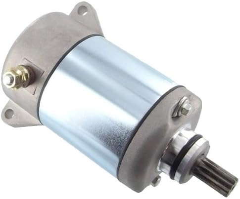 New 12 Volt, 10 Teeth, PMDD Starter Compatible with/Replacement for Polaris Hawkeye 2x4 4x4 ATV 410-54076, 18912, 3089879 0.492in Gear OD