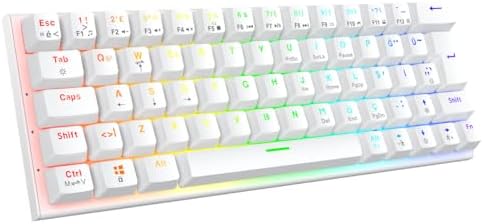 Blueforce Runner Rgb Mekanik Gaming Oyuncu Klavyesi Red Switch Q Beyaz - Görsel 4