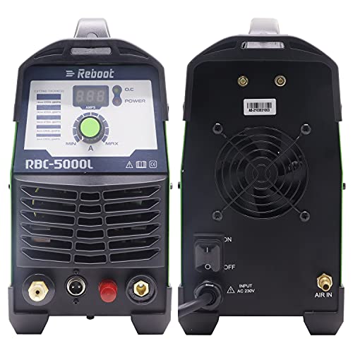 Foto von Reboot Plasmaschneider Pilotzündung 50 Ampere IGBT 230V CUT50L Pilot Plasmaschneidgerät Pilot-Zündung HF schneidet bis 15 mm 3 Jahre Herstellergarantie