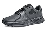 Shoes for Crews Condor, Arbeitsschuhe Damen mit Rutschfester Laufsohle, Atmungsaktiv und Spritzwassergeschützt, Damen Sneaker Schwarz