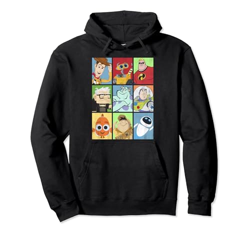 Sweat à capuche Disney Pixar hoodie graphique imprimé pour adulte