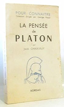 Paperback La pensee de platon [French] Book