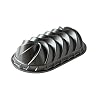 Nordic Ware Heritage Series Loaf Pan 6 Cup Graphite