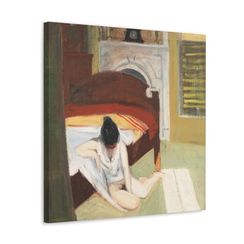 Impression sur toile Edward Hopper 30x30 cm pour décoration murale moderne