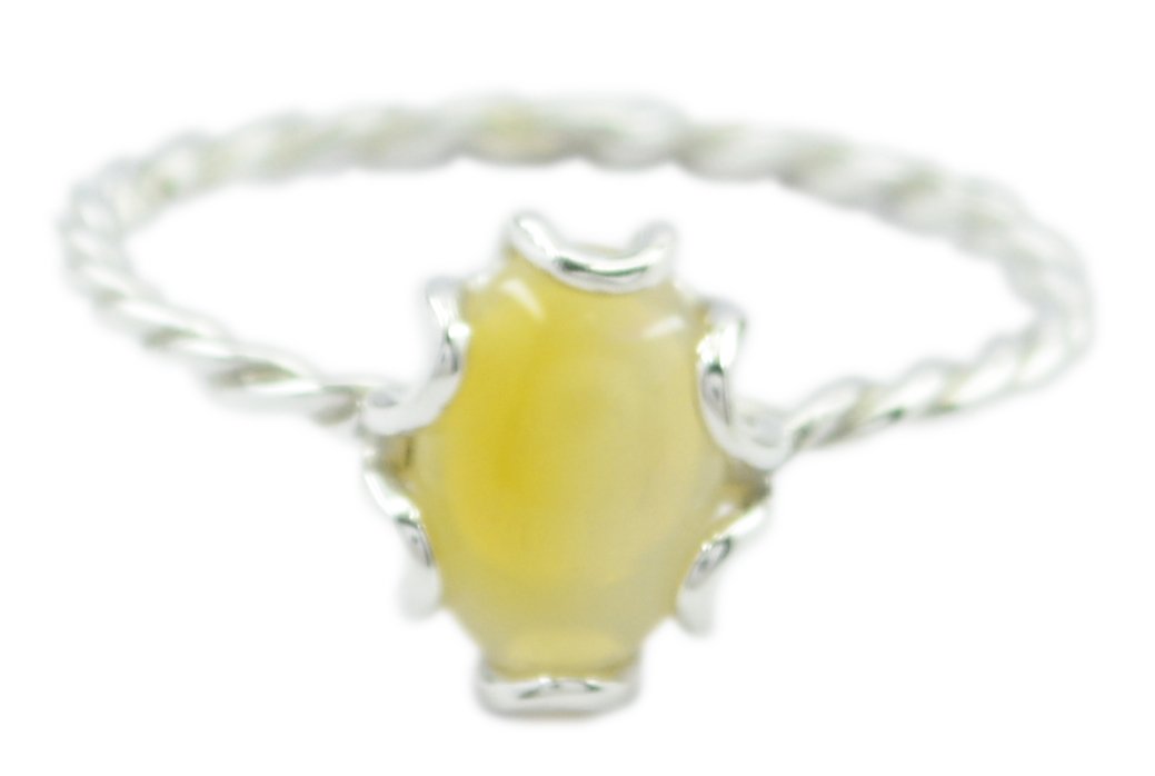 Bague en argent sterling 925 multi-pierres naturelles RIYO
