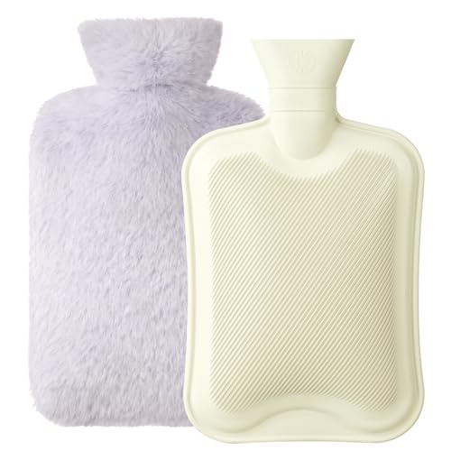 Homealexa Borsa dell'Acqua Calda, cata con Custodia Peluche Morbida 2L