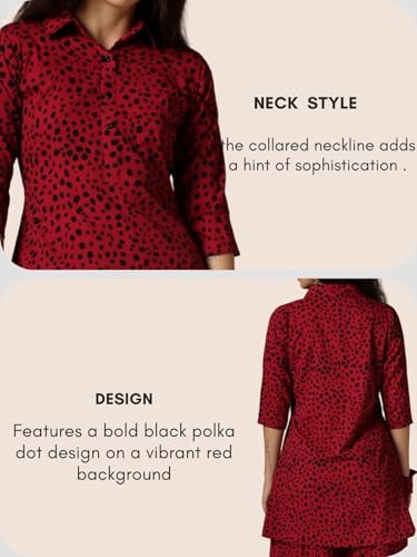 Image of DHRUVI TRENDZ Rayon Co-Ord Set For Women | Co-Ord Set For Women Stylish | Festive Co-Ord Set For Women | Travel Co-Ord Set For Women | 3 /4 Sleeve Women's Co-Ord Set
