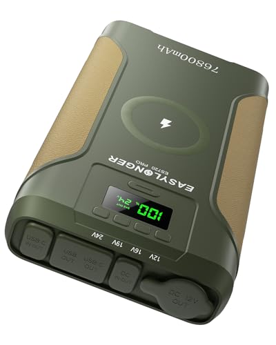 EASYLONGER CPAP Battery Backup Power Supply ES720 PRO, 276.48Wh Battery Pack for AirSense 11,...