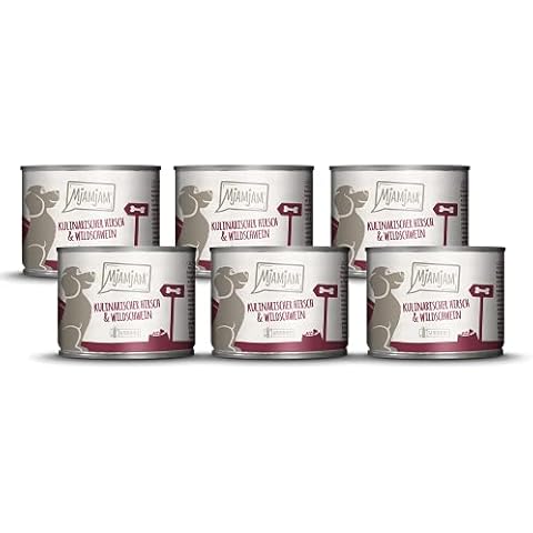 MjAMjAM Premium Wet Dog Food with Deer & Wild Boar Cover