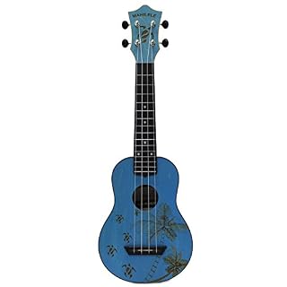 Mahilele Ukulélé 3.0 Bleu Summer - Les Beatles, Paul McCartney, John Lennon, RIngo Starr, George Harrison Mahilele Ukulélé 3.0 Bleu Summer – Image 2