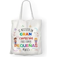Mookase Tote Bag Personalizada - Bolsa Personalizada - Profesora