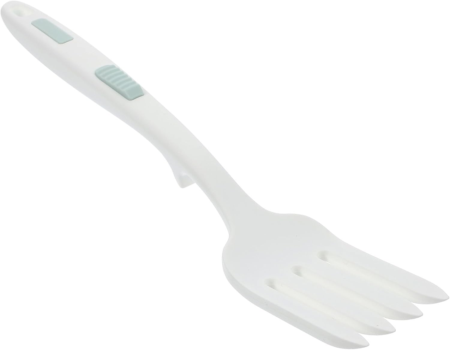 Silicone Pasta Fork, Large Cooking Fork with Smooth Surface