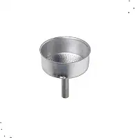Funil de Reposição para Cafeteira Italiana Moka – Alumínio Durável – Vários Tamanhos (6 Xicaras)